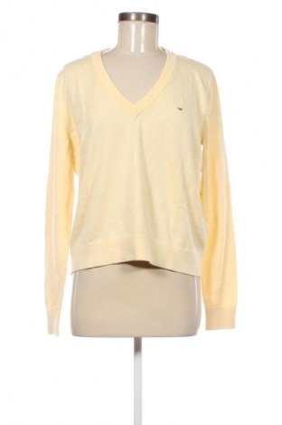 Pulover de femei Tommy Jeans, Mărime M, Culoare Galben, Preț 446,99 Lei