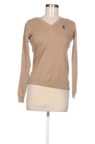 Dámský svetr U.S. Polo Assn., Velikost M, Barva Béžová, Cena  559,00 Kč