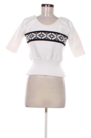 Дамски пуловер Unbranded, Размер S, Цвят Бял, Цена 18,99 лв.