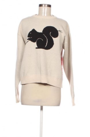 Дамски пуловер Unbranded, Размер M, Цвят Бежов, Цена 54,15 лв.