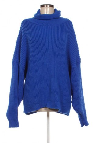 Γυναικείο πουλόβερ Via Delle Rose, Μέγεθος XXL, Χρώμα Μπλέ, Τιμή 79,42 €