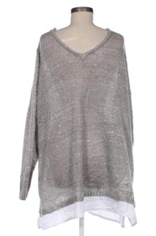 Дамски пуловер Unbranded, Размер 3XL, Цвят Сив, Цена 27,99 лв.