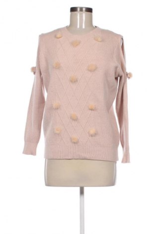 Дамски пуловер Unbranded, Размер M, Цвят Розов, Цена 13,99 лв.