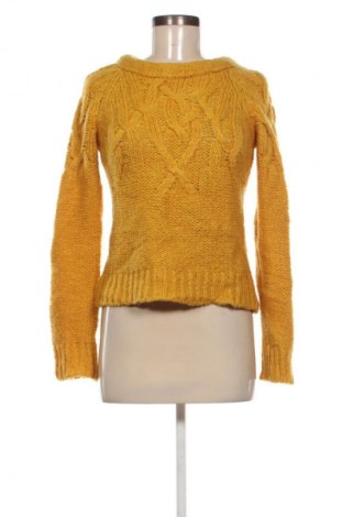 Дамски пуловер United Colors Of Benetton, Размер S, Цвят Жълт, Цена 27,99 лв.