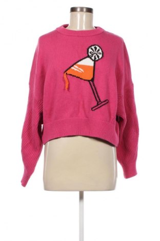 Дамски пуловер United Colors Of Benetton, Размер XS, Цвят Розов, Цена 41,00 лв.