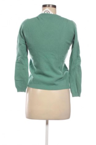 Дамски пуловер United Colors Of Benetton, Размер XS, Цвят Зелен, Цена 41,00 лв.