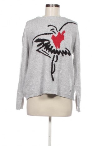 Γυναικείο πουλόβερ Via Appia, Μέγεθος L, Χρώμα Γκρί, Τιμή 16,99 €