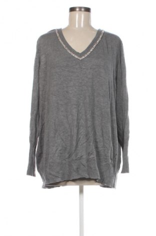 Γυναικείο πουλόβερ Violeta by Mango, Μέγεθος XXL, Χρώμα Γκρί, Τιμή 14,99 €