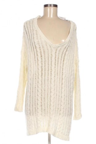 Дамски пуловер Violeta by Mango, Размер XXL, Цвят Екрю, Цена 27,00 лв.