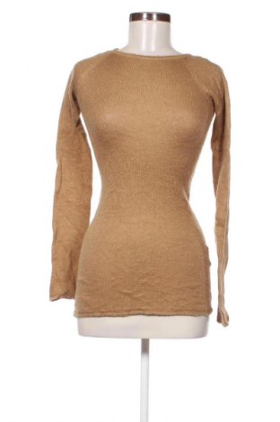 Дамски пуловер Zara, Размер S, Цвят Кафяв, Цена 27,00 лв.
