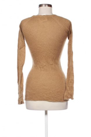 Дамски пуловер Zara, Размер S, Цвят Кафяв, Цена 27,00 лв.