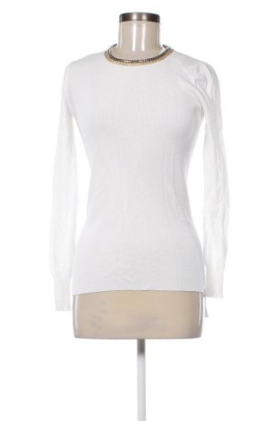 Дамски пуловер Zara, Размер S, Цвят Бял, Цена 19,99 лв.