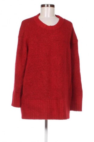 Дамски пуловер Zara, Размер S, Цвят Червен, Цена 27,99 лв.