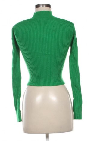 Дамски пуловер Zara, Размер M, Цвят Зелен, Цена 9,99 лв.
