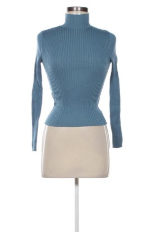 Дамски пуловер Zara, Размер S, Цвят Син, Цена 20,99 лв.