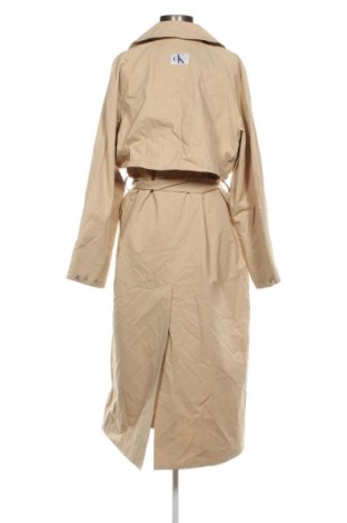 Дамски шлифер Calvin Klein Jeans, Размер M, Цвят Бежов, Цена 394,99 лв.