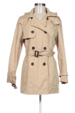 Дамски шлифер Stradivarius, Размер L, Цвят Бежов, Цена 15,99 лв.