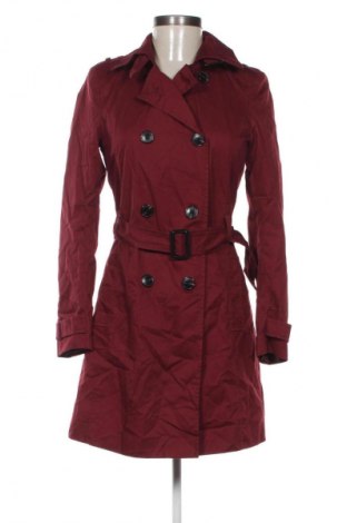 Γυναικεία καμπαρντίνα Stradivarius, Μέγεθος XS, Χρώμα Κόκκινο, Τιμή 27,99 €