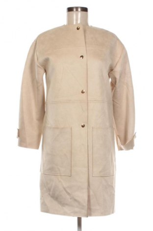 Дамски шлифер Zara, Размер S, Цвят Бежов, Цена 49,99 лв.