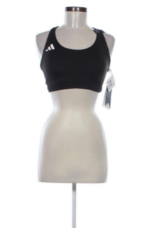 Дамски спортен топ Adidas, Размер M, Цвят Черен, Цена 77,99 лв.
