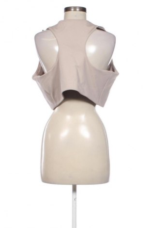 Дамски спортен топ H&M, Размер 3XL, Цвят Бежов, Цена 15,00 лв.