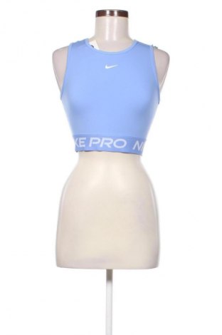 Дамски спортен топ Nike, Размер XS, Цвят Син, Цена 39,80 лв.
