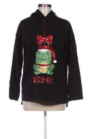 Дамски суитшърт Clockhouse, Размер L, Цвят Черен, Цена 17,99 лв.