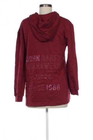 Dámska mikina  John Baner, Veľkosť S, Farba Červená, Cena  12,95 €