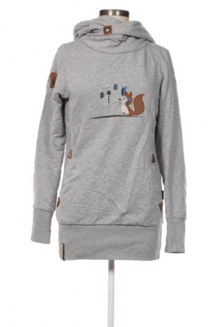 Γυναικείο φούτερ Naketano, Μέγεθος M, Χρώμα Γκρί, Τιμή 32,99 €