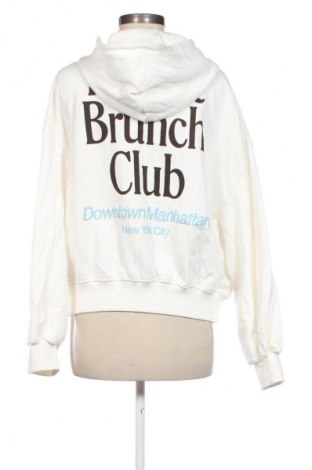 Γυναικείο φούτερ Pull&Bear, Μέγεθος XS, Χρώμα Λευκό, Τιμή 16,99 €