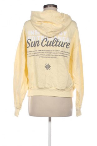 Γυναικείο φούτερ Pull&Bear, Μέγεθος S, Χρώμα Κίτρινο, Τιμή 13,99 €