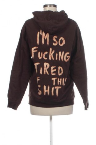 Дамски суитшърт Unbranded, Размер L, Цвят Кафяв, Цена 18,99 лв.