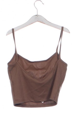Damski top Bershka, Rozmiar S, Kolor Brązowy, Cena 66,39 zł