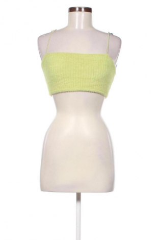 Дамски топ Bershka, Размер M, Цвят Зелен, Цена 29,00 лв.