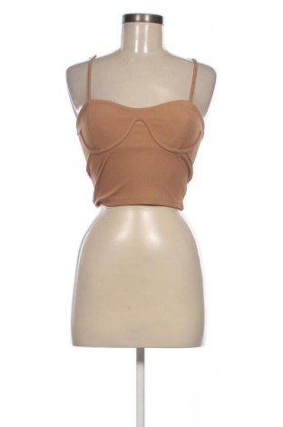 Női top Bershka, Méret S, Szín Barna, Ár 6 683 Ft