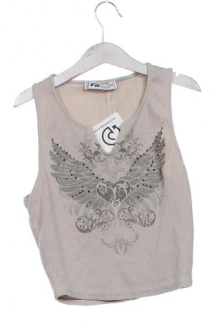 Dámsky top  Fb Sister, Veľkosť XS, Farba Sivá, Cena  14,91 €