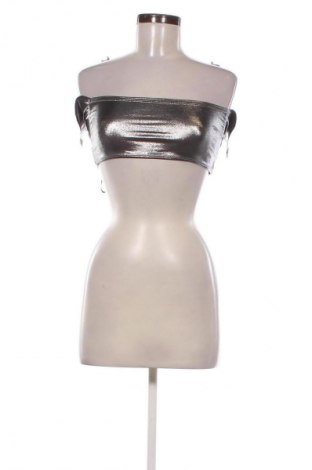 Damentop SHEIN, Größe XXS, Farbe Silber, Preis € 5,12