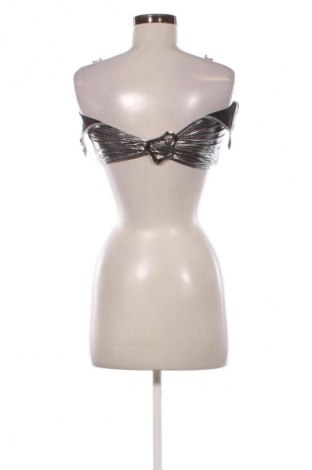 Damentop SHEIN, Größe XXS, Farbe Silber, Preis € 5,12