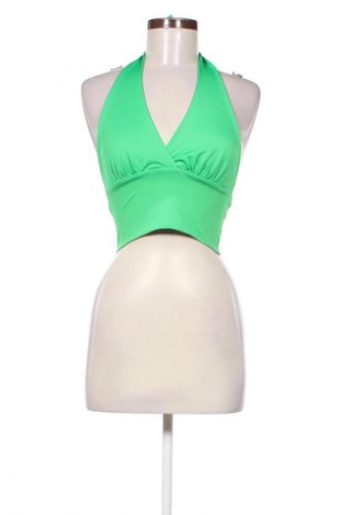 Дамски топ Sinsay, Размер XS, Цвят Зелен, Цена 29,33 лв.