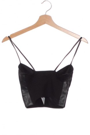 Дамски топ Stradivarius, Размер XS, Цвят Черен, Цена 29,33 лв.