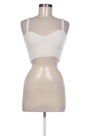 Дамски топ Stradivarius, Размер S, Цвят Екрю, Цена 28,88 лв.