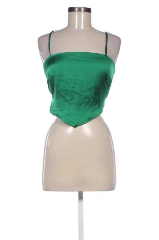 Top de femei Stradivarius, Mărime S, Culoare Verde, Preț 76,00 Lei