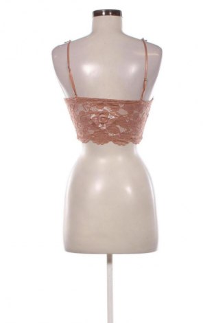 Дамски топ Zara, Размер S, Цвят Кафяв, Цена 18,00 лв.