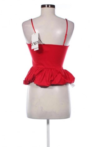Női top Zara, Méret M, Szín Piros, Ár 8 000 Ft