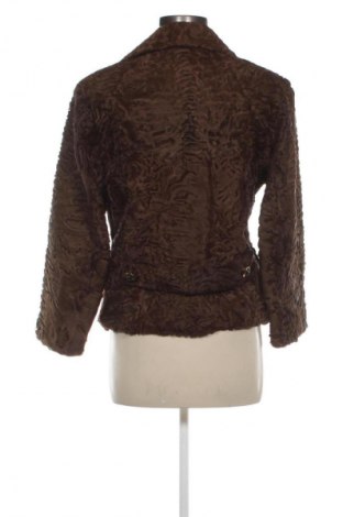 Δερμάτινο γυναικείο παλτό Unbranded, Μέγεθος M, Χρώμα Καφέ, Τιμή 124,99 €