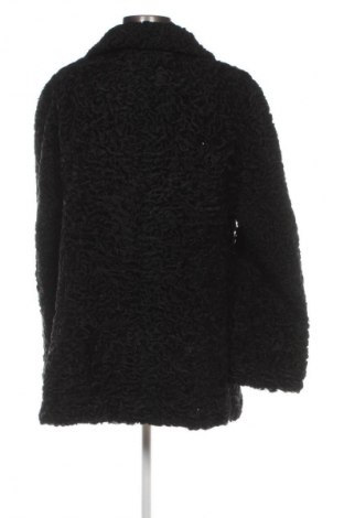 Дамско кожено палто Unbranded, Размер L, Цвят Черен, Цена 199,99 лв.