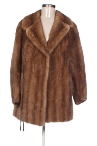 Дамско кожено палто Unbranded, Размер M, Цвят Кафяв, Цена 239,99 лв.