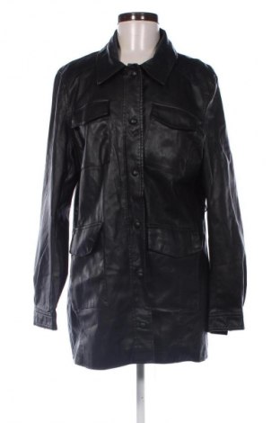 Дамско кожено яке Amisu, Размер L, Цвят Черен, Цена 60,80 лв.