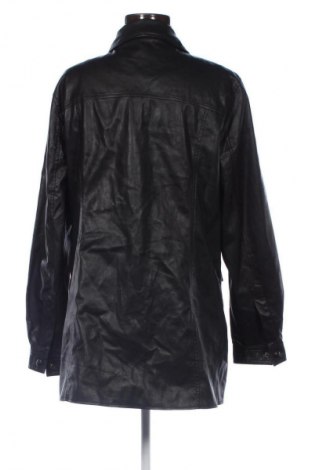 Дамско кожено яке Amisu, Размер L, Цвят Черен, Цена 60,80 лв.