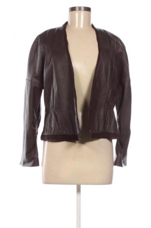 Damska kurtka skórzana BCBG Max Azria, Rozmiar L, Kolor Brązowy, Cena 421,99 zł